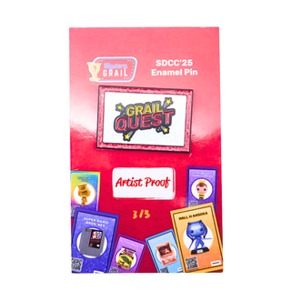 * Artist Proof Mystery Grail SDCC 2025 Grail Quest Enamel Pin / 1 of 3pcs