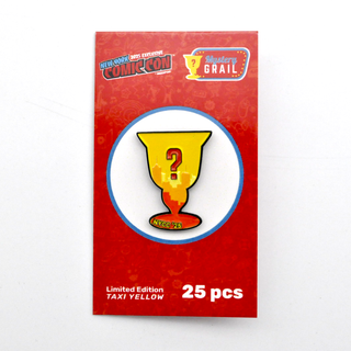 * Mystery Grail NYCC 2025 Taxi Yellow Enamel Pin /25 pieces
