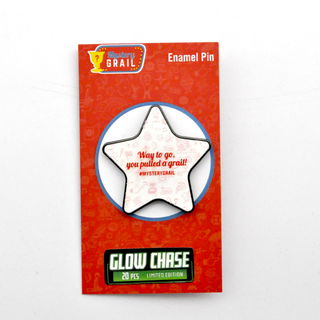 * Mystery Grail Star Enamel Pin (Glow in the Dark) /20 pieces **Chase**