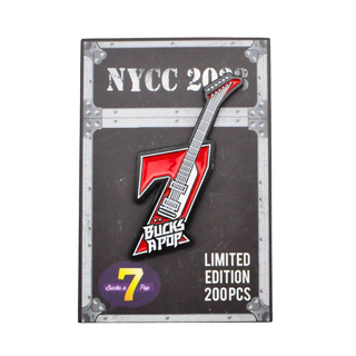 * 7BAP NYCC 2023 Guitar Pin /200 pieces