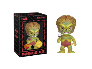 Thrilljoy PIX Mars Attacks - Martian Soldier, Sealed 2026 Event Exclusive - 1 in 6 Chance at Chase