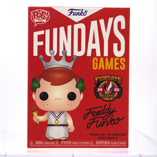 * Funko Pin Gold Freddy Funko Fundays 2020 Games Pop Pin, Unsealed Box