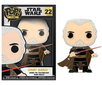 Pop! Pin Count Dooku (Star Wars) 22 [Damaged: 7/10]