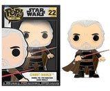 Pop! Pin Count Dooku (Star Wars) 22 [Damaged: 7/10]