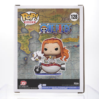 * Funko Pop! Nami with White Hobby Horse (Rides, One Piece) 128 – 2025 Wondrous Convention Exclusive Vinyl Figure