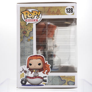 * Funko Pop! Nami with White Hobby Horse (Rides, One Piece) 128 – 2025 Wondrous Convention Exclusive Vinyl Figure