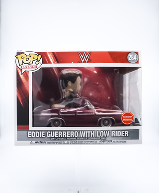 * Funko Pop! Eddie Guerrero with Low Rider Rides, WWE 284 – GameStop Exclusive