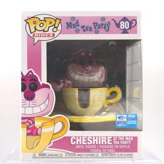 * Funko Pop! Cheshire at the Mad Tea Party Rides 80 – 2020 WonderCon Exclusive Vinyl Figure