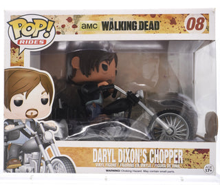 * Funko Pop! Daryl Dixon's Chopper Rides, The Walking Dead 08 Vinyl Figure