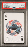 2012 POKEMON WHITE 2 PLAYING CARDS METANG # - Graded PSA NM-MT 8