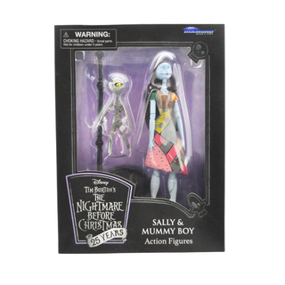 * Disney Diamond Select Toys The Nightmare Before Christmas Sally & Mummy Boy Figure
