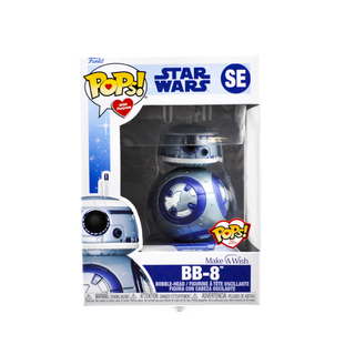 * Funko Pop! BB-8 Make-A-Wish, Blue Metallic SE