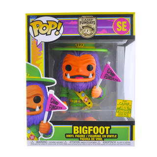 * Funko Pop! Bigfoot (with Pink Flag, Black Light, 6-inch) SE – 2023 Camp Fundays Exclusive /850 Pieces