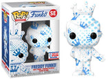Freddy Funko (White & Blue w/ Dots, Art Series) SE - 2021 Funko Fundays Box of Fun /1000 Made [Condition: 7/10]