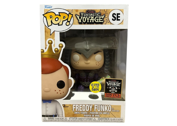Freddy Funko as Shredder (Glow in the Dark) SE - 2024 Funtastic Voyage Show Exclusive/500 Made [Condition: 7.5/10]