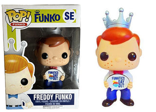 Freddy Funko (Funatics Day Out, Pop Sign) SE  [light damage]