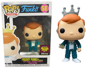 Freddy Funko as Player 456 (Squid Game) SE - Blacklight Battle Exclusive/2000 Made [Light Damage]