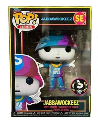 Funko Pop! Jabbawockeez Blue & Purple, Blacklight, Icons SE - Limited Edition/ 1000 Made Vinyl Figure in PopShield Protector