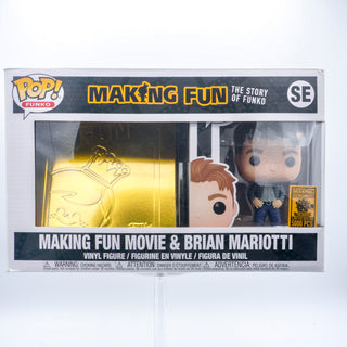 * Funko Pop! & DVD Brian Mariotti & Making Fun Bundle – Funko Shop Exclusive /5000 Pieces