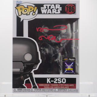 * Signature Series Alan Tudyk Signed Funko Pop – K-2SO 786 /50 pieces