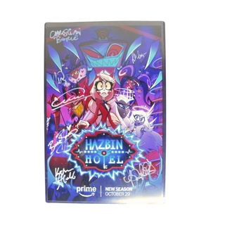 * Cast Signed Poster – Hazbin Hotel (Season 2)