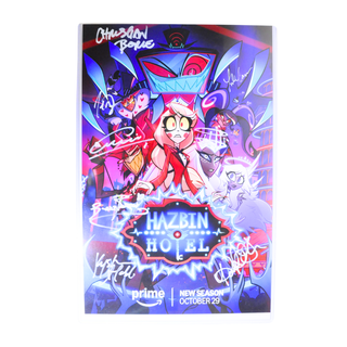 * Cast Signed Poster – Hazbin Hotel Season 2