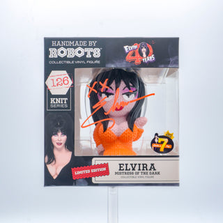 * Elvira Signed Handmade by Robots – Elvira Orange Dress 126 – 7BAP Exclusive