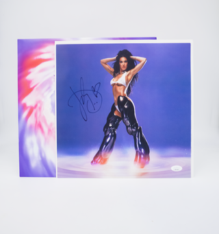 * Katy Perry Signed LP – 143 Silver Vinyl, Autographed Art Card – Katy Perry Official Store Exclusive**JSA Authenticated**