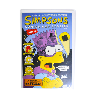 * Tone Rodriguez Signed Comic – Simpsons #1 Special Edition – Welsh Publishing Group