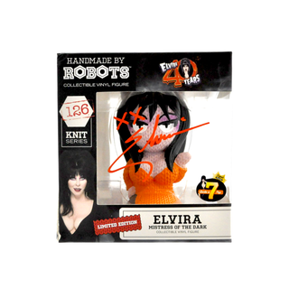 * Elvira Signed Handmade by Robots – Elvira Orange Dress 126 – 7BAP Exclusive
