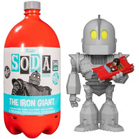 Funko Soda The Iron Giant (w/ Hogarth, 3 Liter, Opened) - 2022 Funkon Exclusive **Chase**