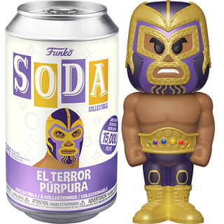 Funko Soda El Terror Púrpura Metallic, Opened **Chase**