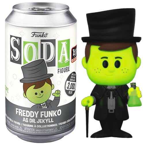 Funko Soda Freddy as Dr. Jekyll (Glow in the Dark, Sealed) - 2022 Frig ...