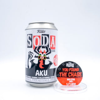 * Funko Soda Aku Red Eyes (Opened) **Chase**