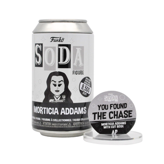 * Funko Soda Artist Proof Morticia Addams (with Cut Rose, Opened) **Chase**