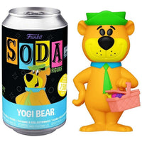 Funko Soda Yogi Bear (Black Light, Orange, Opened) - 2022 FunKon Exclusive