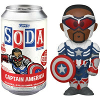 Funko Soda Captain America (Sam, International, Opened)