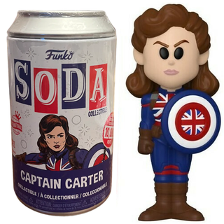 Funko Soda Captain Carter (International, Sealed) **Shot at Chase**