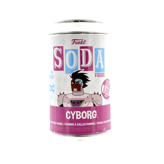* Funko Soda Cyborg Teen Titans, International, Sealed **Shot at a Chase**