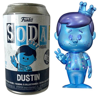 Funko Soda Freddy Funko as Dustin (Blue Metallic, Sealed) - 2023 Camp Fundays Exclusive