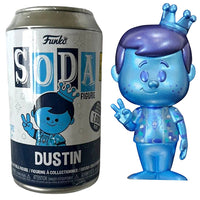 Funko Soda Freddy Funko as Dustin (Blue Metallic, Sealed) - 2023 Camp Fundays Exclusive