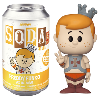 Funko Soda Freddy Funko as He-Man Opened - 2023 Camp Fundays Event Exclusive