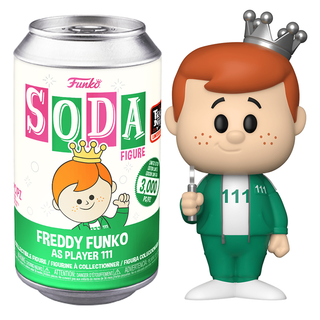 Funko Soda Freddy as Player 111 Opened - 2022 Fright Night Exclusive