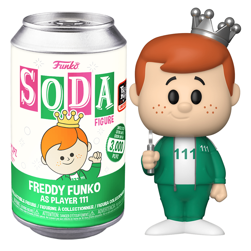 Funko Soda Freddy as Player 111 (Sealed) - 2022 Fright Night Exclusive ...