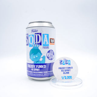* Funko Soda Freddy as Spirit (Glow in the Dark, Opened) – 2022 Fright Night Exclusive