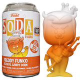 Funko Soda Freddy as Devil (Candy Corn, Opened) - 2022 Fright Night Exclusive