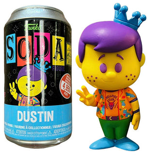 Funko Soda Freddy Funko as Dustin Black Light, Sealed - 2023 Camp Fundays Exclusive