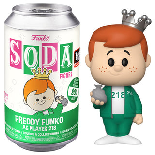 Funko Soda Freddy as Player 218 Opened - 2022 Fright Night Exclusive