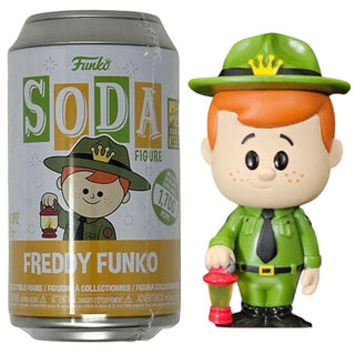 Funko Soda Freddy as Ranger (w/ Lamp, Sealed) - 2023 Camp Fundays Exclusive