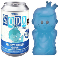 Funko Soda Freddy as Spirit (Glow in the Dark, Opened) - 2022 Fright Night Exclusive